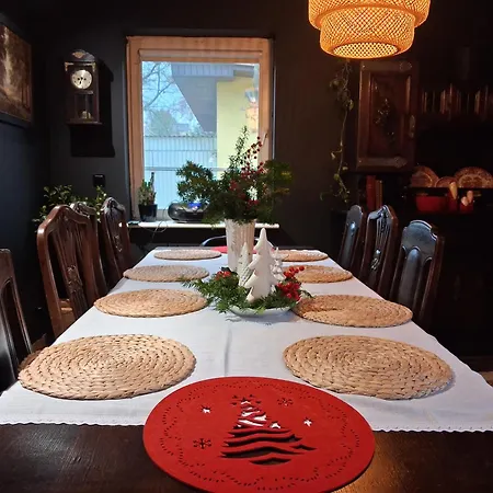 Feriehus Relaks W Boberkach Prywatna Sala Do Bilarda Bobrowiec (Pomerania)