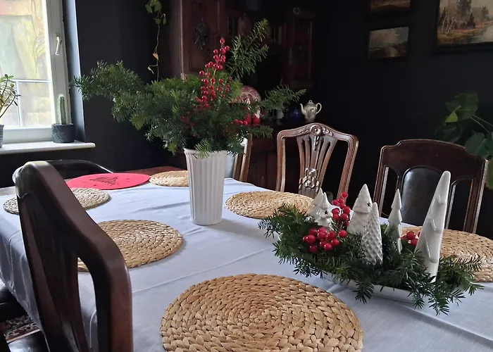 Relaks W Boberkach Prywatna Sala Do Bilarda Сasa de vacaciones Bobrowiec (Pomerania)